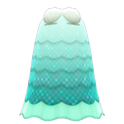 Shell Dress (Mint) NH Icon.png