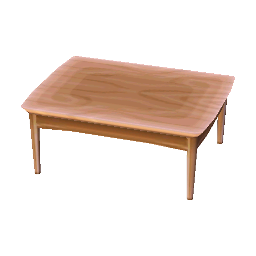 Natural table's Light brown variant