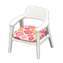 Nordic Chair (White - Flowers) NH Icon.png