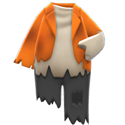 Raggedy Outfit's Orange variant