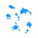 Glow-in-the-Dark Stickers (Sea Creatures) NH Icon.png