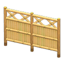 Bamboo Lattice Fence