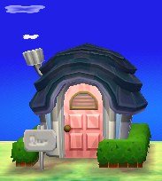 Exterior of Blanche's house in Animal Crossing: New Leaf