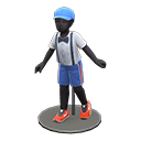 Small Mannequin (Black - White) NH Icon.png