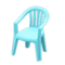 Garden Chair (Blue) NH Icon.png