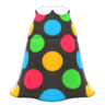 Marble-Dots Dress (Black) NH Icon.png