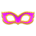 Masquerade mask's Purple variant