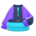 Pullover Jacket's Purple variant