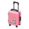 Rolling Suitcase (Pink - Shipping) NH Icon.png