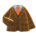 Tweed Jacket's Brown variant