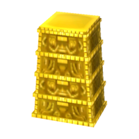 Golden dresser