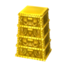 Golden dresser