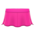 Pleather Flare Skirt (Pink) NH Icon.png
