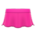 Pleather flare skirt's Pink variant