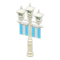 Street Lamp with Banners (White - Blue) NH Icon.png