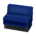 Box sofa's Navy variant