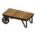 Ironwood Low Table's Walnut variant