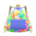 Mom's knapsack's Colorful quilt design variant