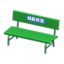 plastic bench