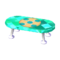 Polka-Dot Low Table (Emerald - Melon Float) NL Model.png