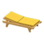 Poolside Bed (Light Brown - Yellow)