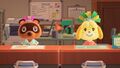 Tom Nook and Isabelle NH Festivale Southern Hemisphere.jpg