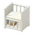 Baby Bed (White - Plain White) NH Icon.png