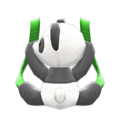 Panda Backpack (Black & White) NH Icon.png