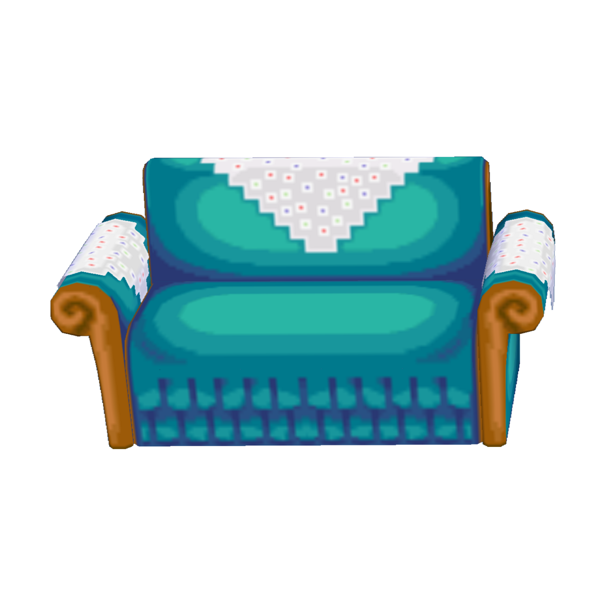 Pavé sofa (City Folk) Animal Crossing Wiki Nookipedia