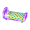 Polka-Dot Bed (Amethyst - Melon Float) NL Model.png