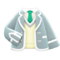 School Uniform with Necktie (Light Gray) NH Icon.png