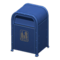 Steel Trash Can (Blue - Bottles & Cans) NH Icon.png