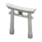 Torii (Gray - Fish) NH Icon.png