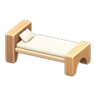 Wooden-Block Bed (Natural) NH Icon.png