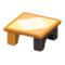 Wooden-Block Table (Mixed Wood) NH Icon.png