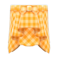 Draped Skirt (Orange) NH Icon.png