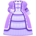 Fashionable Royal Dress (Purple) NH Icon.png
