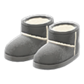 Faux-Shearling Boots (Black) NH Storage Icon.png