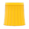 Long Pleated Skirt (Yellow) NH Icon.png