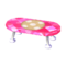 Polka-Dot Low Table (Ruby - Caramel Beige) NL Model.png