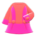 Retro A-line dress's Pink variant
