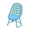 Tubular Chair (Blue) NH Icon.png