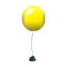 yellow balloon
