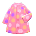 Dotted Raincoat (Pink) NH Icon.png