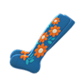 Embroidered-Flower Tights (Blue) NH Storage Icon.png