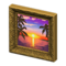 Fancy Frame (Gold - Landscape Acrylic Painting) NH Icon.png
