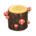 Mush log's Red mushroom variant