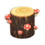 Mush Log (Red Mushroom)
