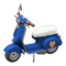 Scooter (Blue - Animal) NH Icon.png
