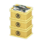 Stacked Fish Containers (Yellow - Sakana (Fish)) NH Icon.png